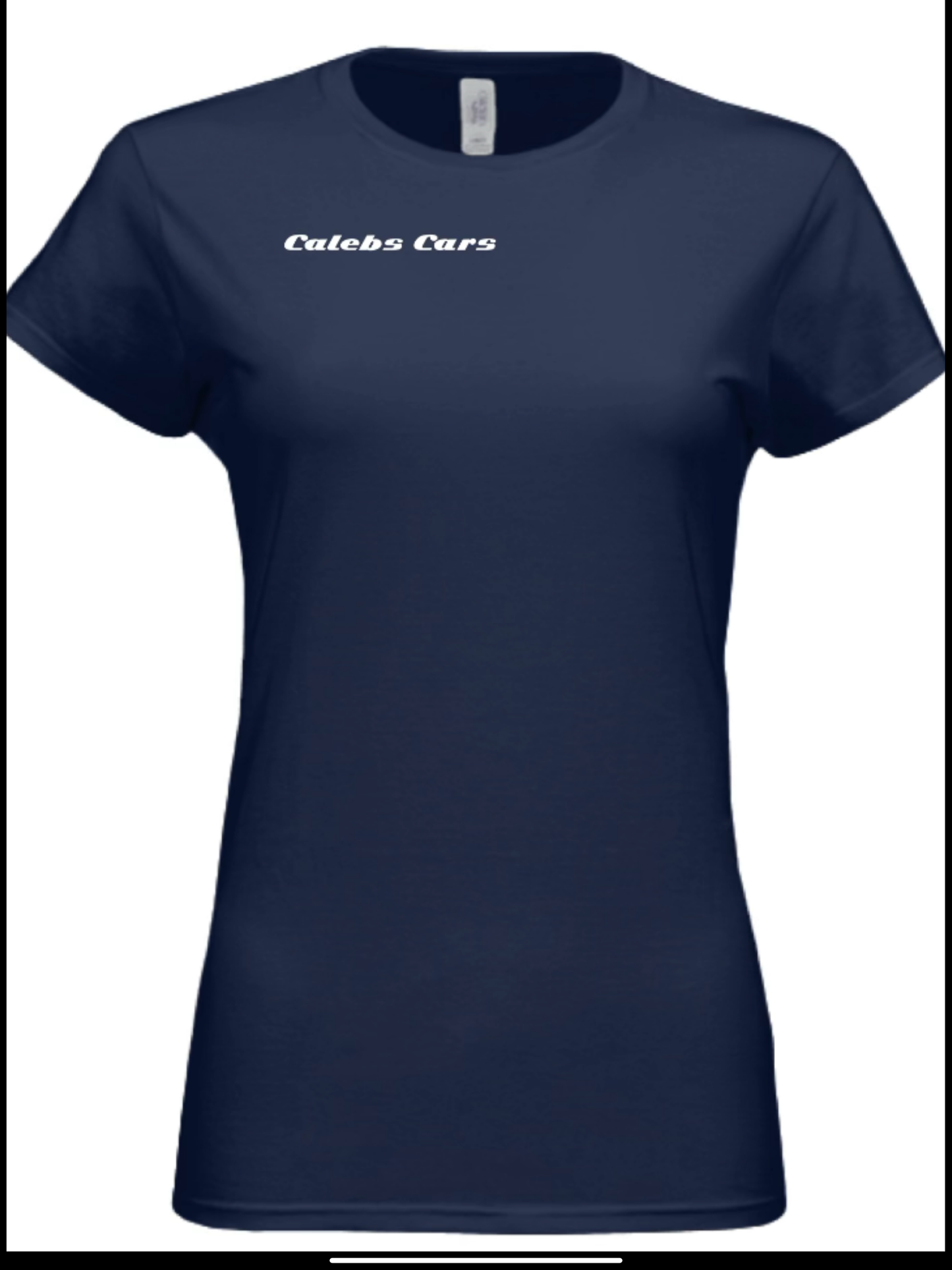 Navy Blue CalebsCars T-Shirt (Women’s)