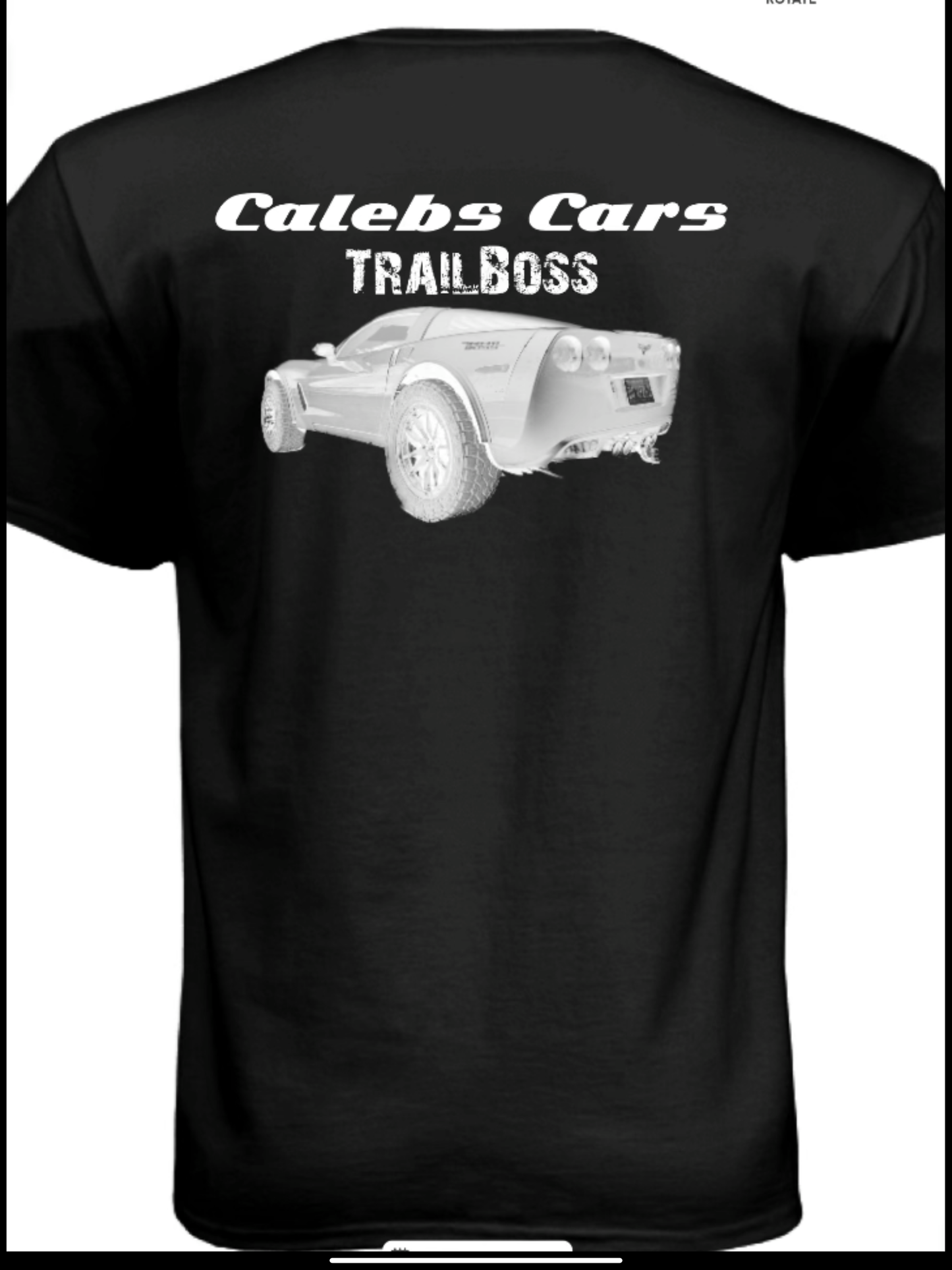 Black CalebsCars T-Shirt (Men’s)